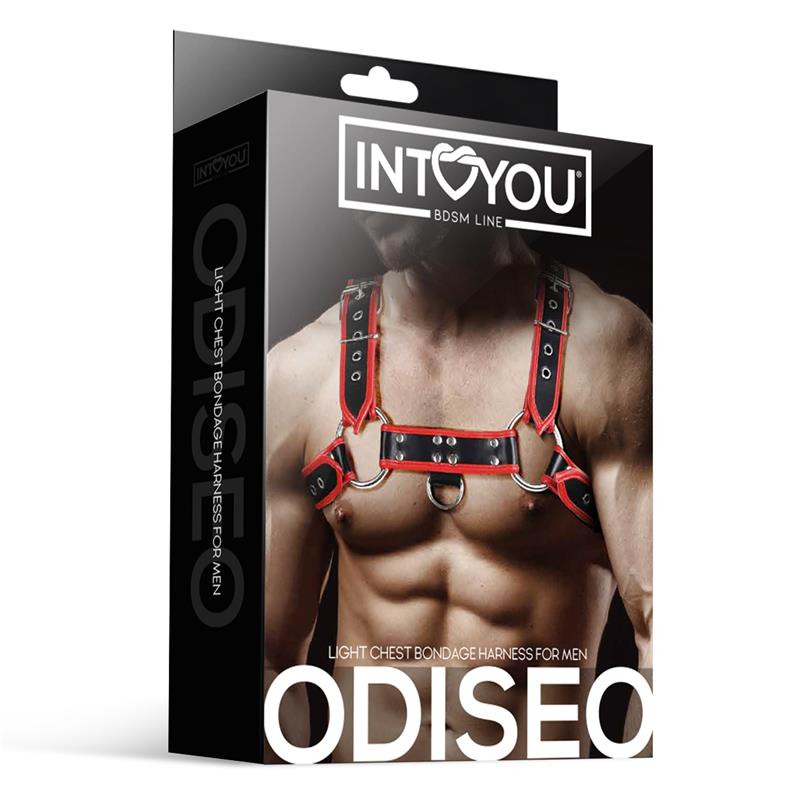 Odiseo Arnés Masculino para el Pecho Cuero Vegano - Imagen 4