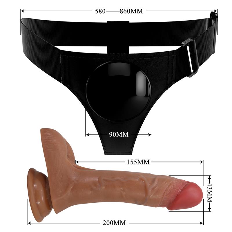 Oher Arnés con Dildo con vibración y Función Squirt - Imagen 10