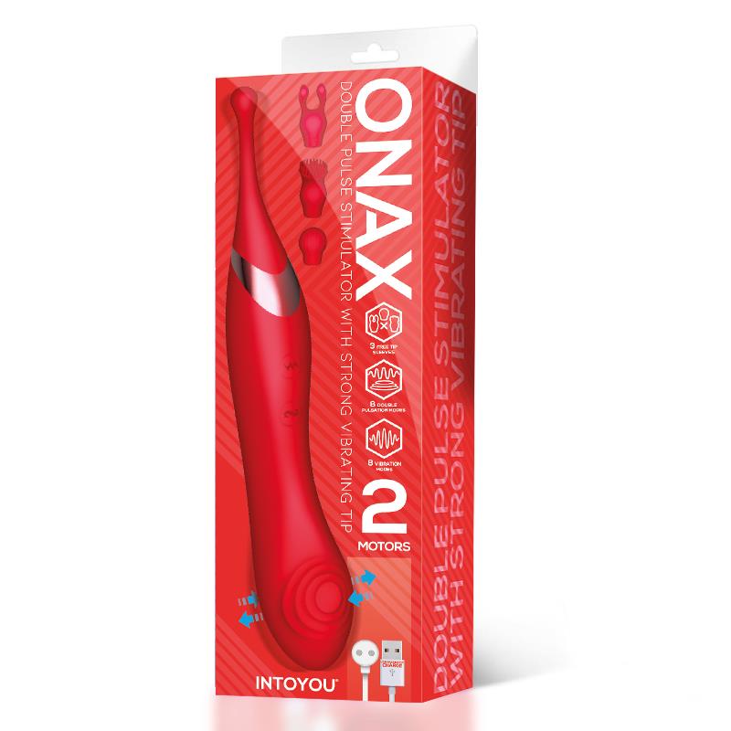 Onax Estimulador Doble Vibrador de Punto y Doble Pulsación USB - Imagen 20