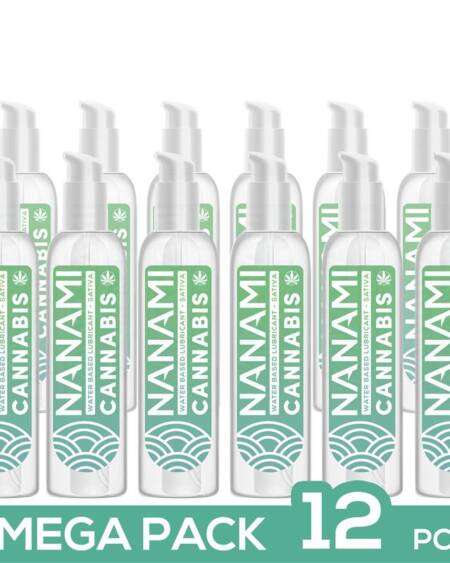 Pack de 12 Lubricante Base Agua Cannabis 150 ml