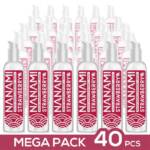 Pack de 40 Lubricante Base Agua Fresa 150 ml