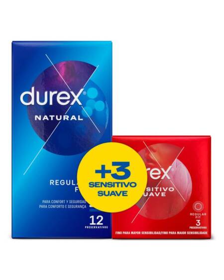 Pack Natural 12 ud y Sensitivo Suave 3 ud