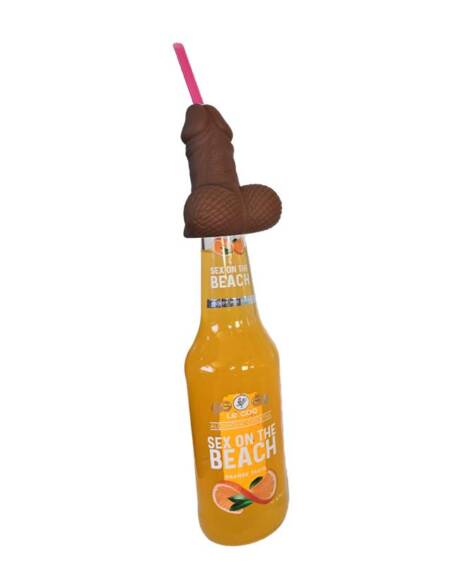 Pajita con Forma de Pene XXL para Botella de 360 ml