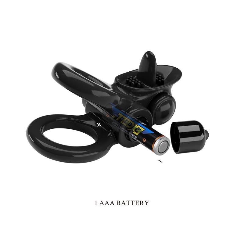 Passionate Anillo Doble para el Pene con Vibración - Imagen 6