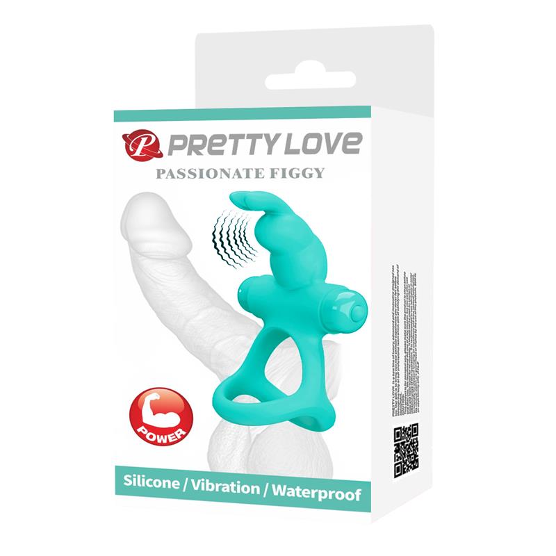 Passionate Figgy Anillo para el Pene con Vibración - Imagen 10