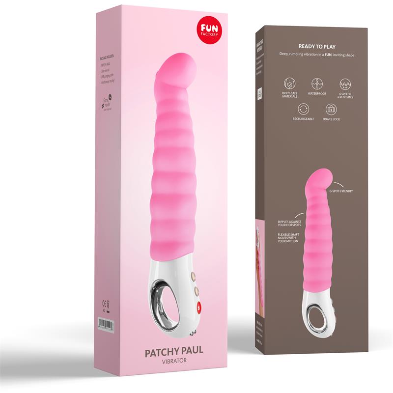 Patchy Paul Vibrador del Punto G Candy Rose - Imagen 3