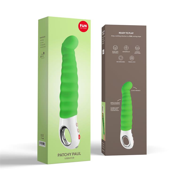 Patchy Paul Vibrador del Punto G Fresh Green - Imagen 5