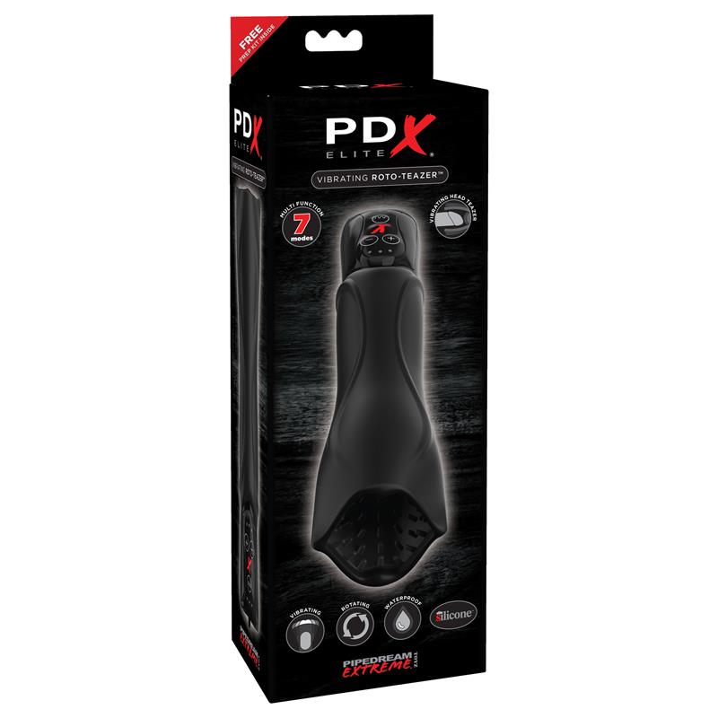 PDX Elite Masturbador Vibrador Roto-Teazer - Imagen 3