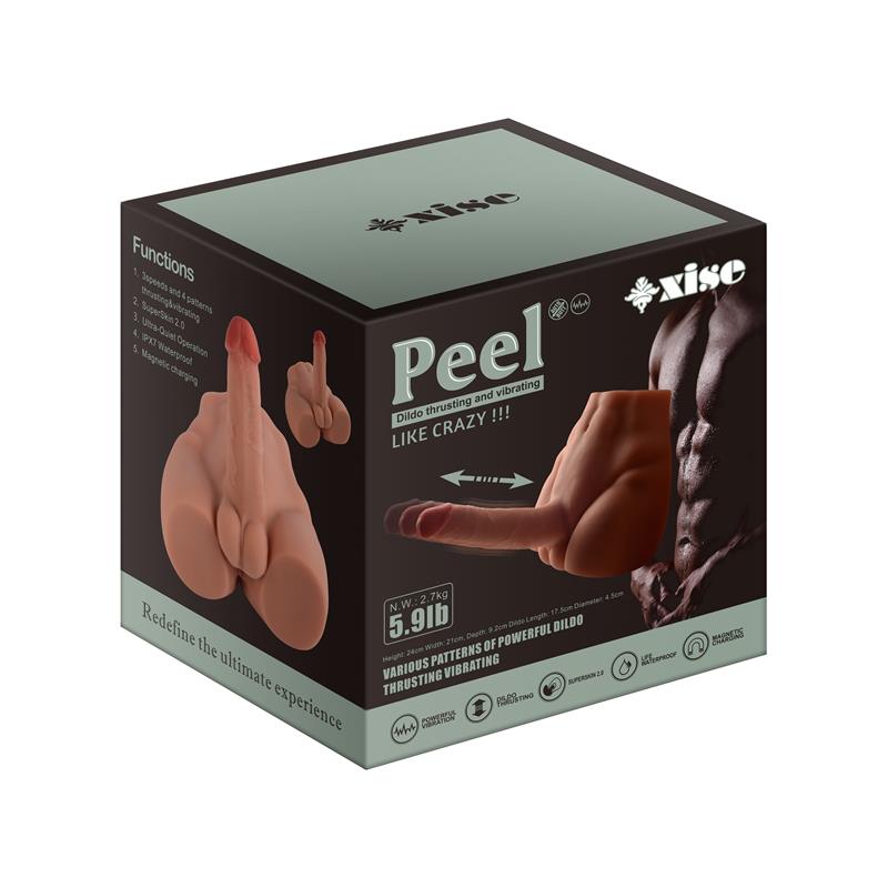 Peel Masturbador con Dildo y Ano, Vibración y Thrusting 2.7 kg - Imagen 12