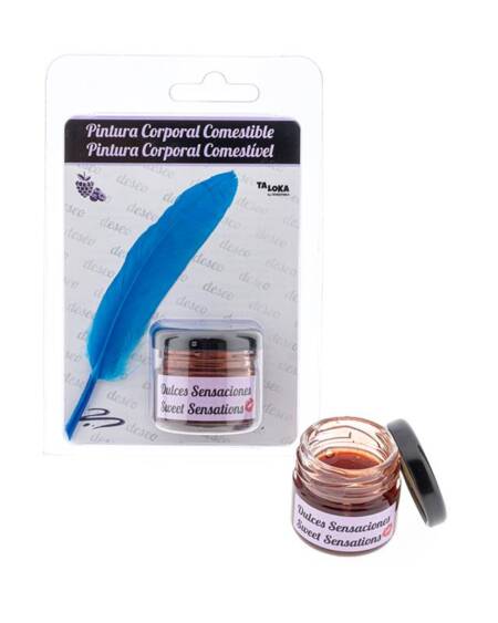 Pintura Corporal Besable Sabor Frutas del Bosque