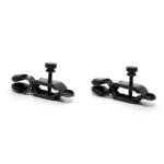 Pinzas para Pezones Ajustables Metal Negras