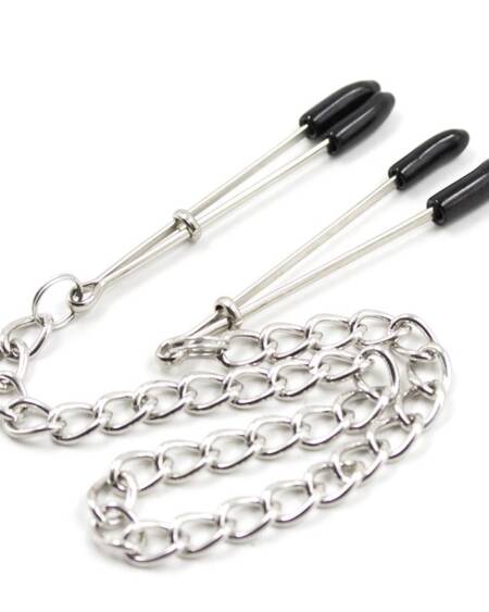 Pinzas para Pezones con Cadena Metal