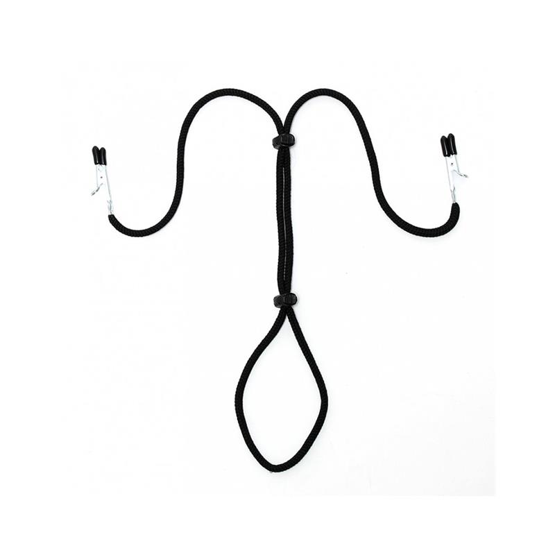 Pinzas para Pezones con Corsón Negro - Imagen 2