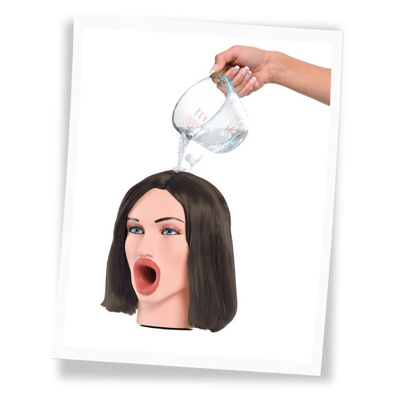 Pipedream Extreme Toyz MAsturbador de Agua Caliente Hot Water Face Fucker! Morena - Imagen 6