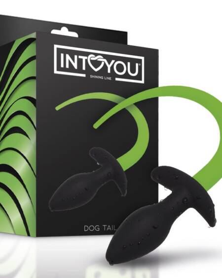 Plug Anal con Cola que Brilla en la Oscuridad