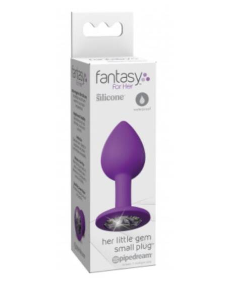 Plug Anal con Gema Talla Pequeña