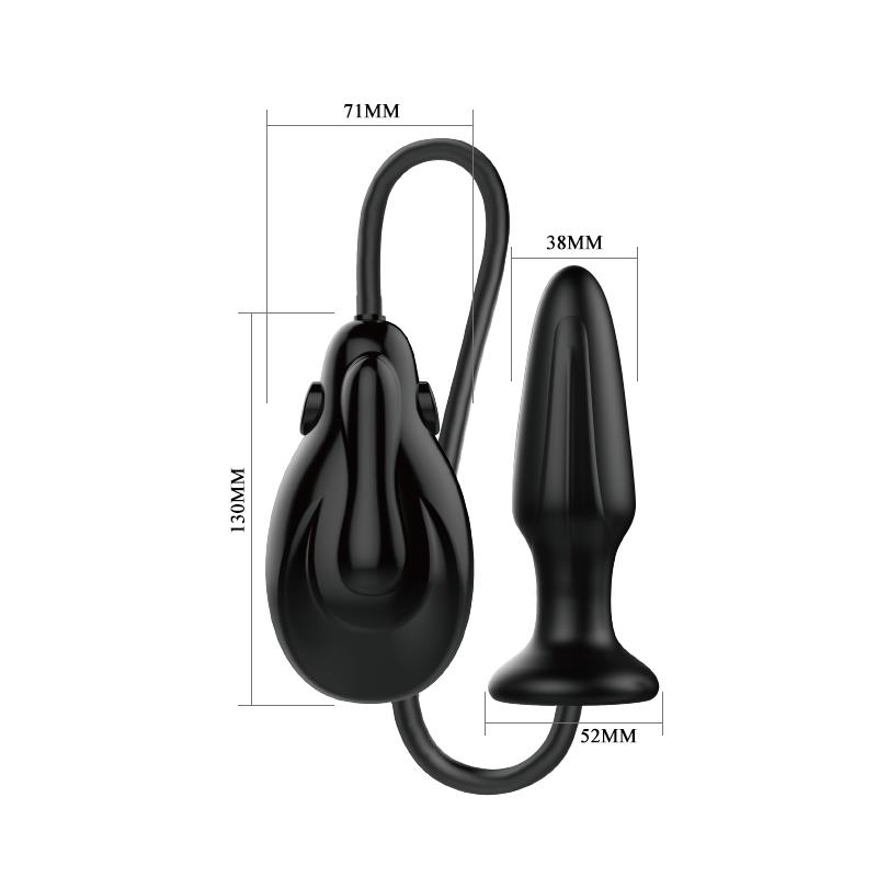 Plug Anal con Inflado Automático con Vibración - Imagen 6