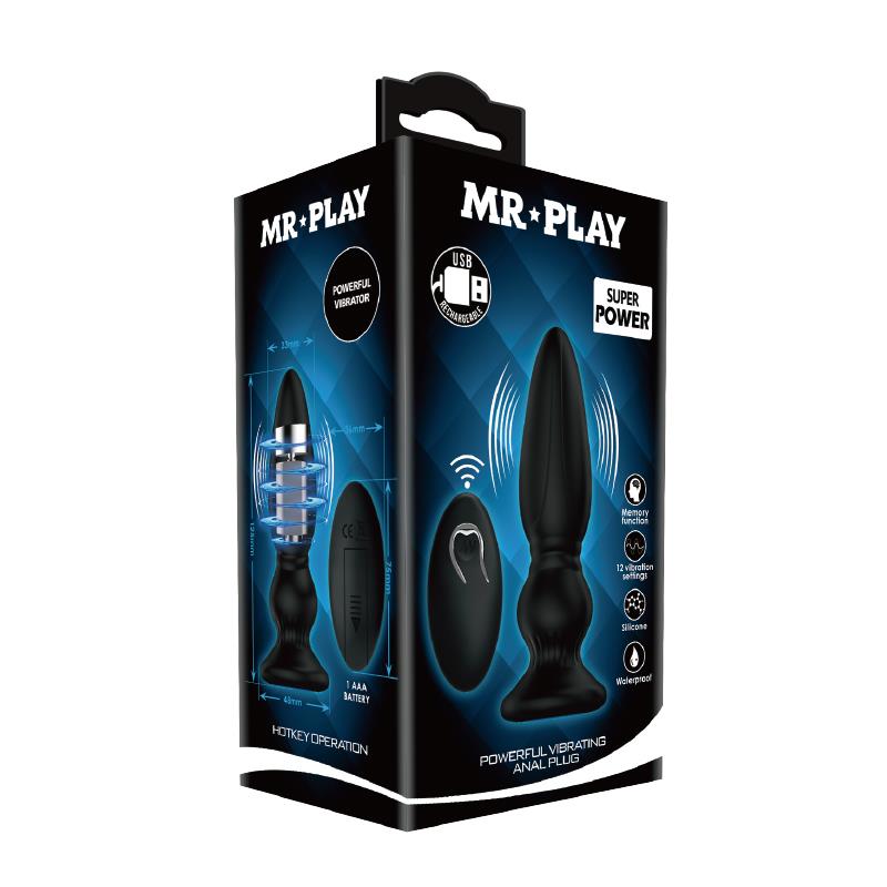 Plug Anal con Vibración y Control Remoto - Imagen 5