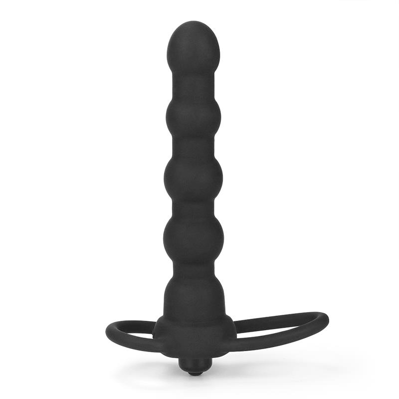 Plug Anal Double Prober con Vibración Negro - Imagen 3