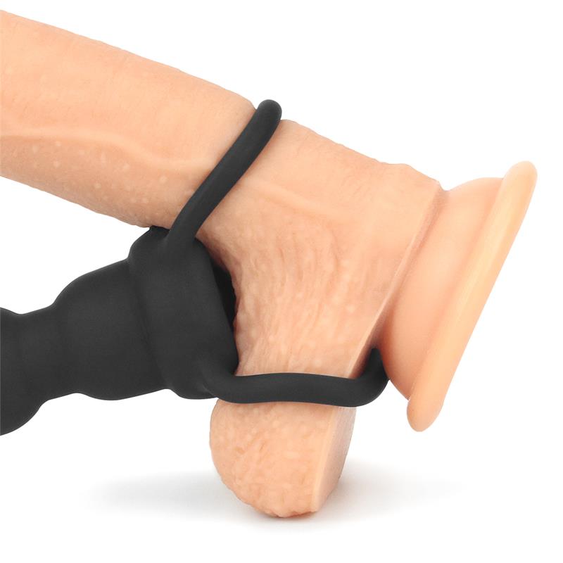 Plug Anal Double Prober con Vibración Negro - Imagen 6