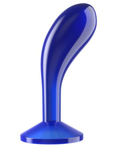 Plug Anal Flawless Azul Transparente 6
