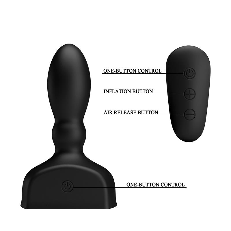 Plug Anal Inflable con Control Remoto Mr. Play - Imagen 4