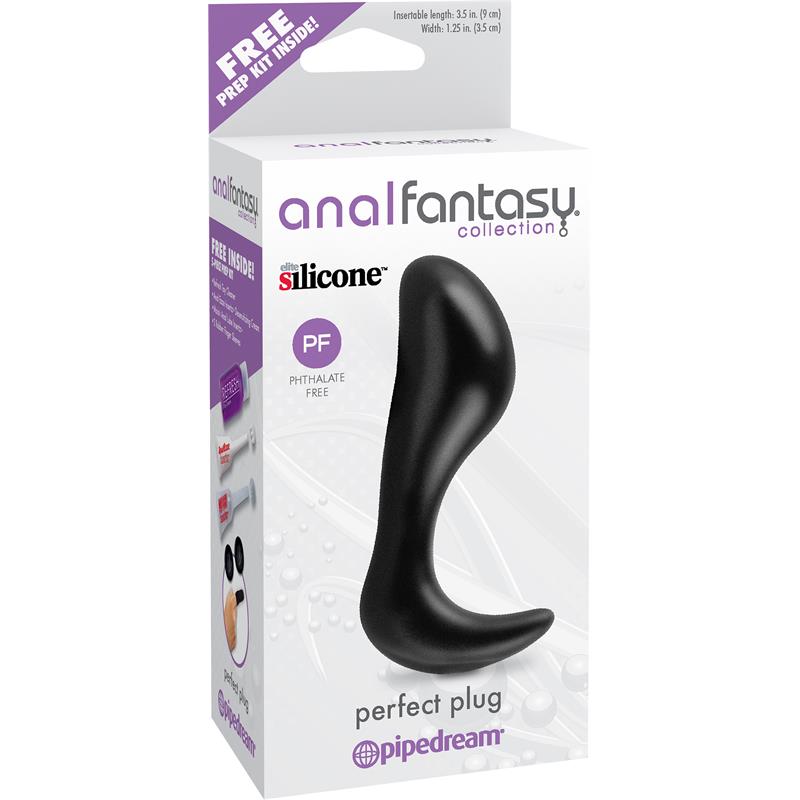 Plug Anal Perfect Plug Negro - Imagen 3