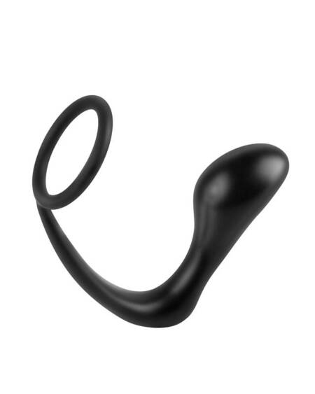 Plug Anal y Anillo Ass-Gasm Negro