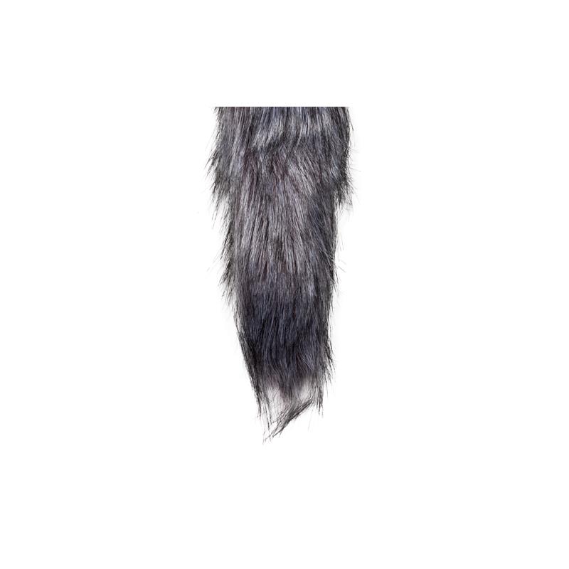 Plug con Cola de Zorro No. 6 - Plata - Imagen 3