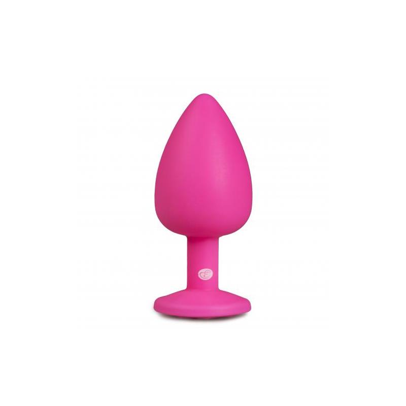 Plug con Diamante Grande - Rosa - Imagen 2