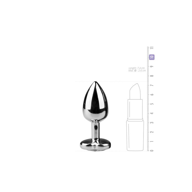 Plug de Aluminio No. 2 - Plata/Transparente - Imagen 3