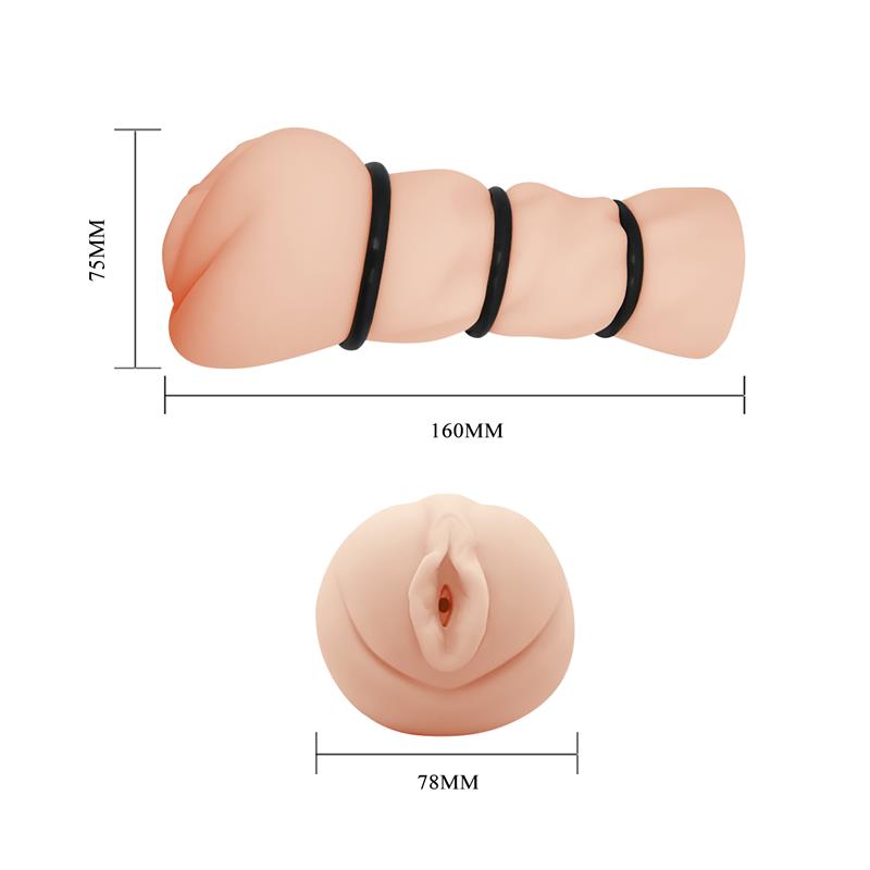 Pocket Pussy Masturbador Vagina 3D - Imagen 6