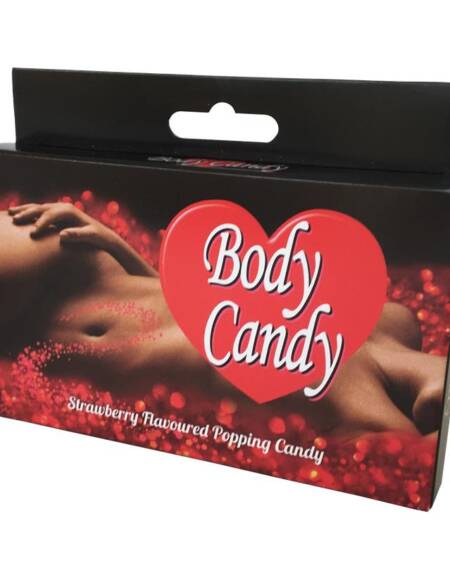 Polvos Comestibles Body Candy Sabor Fresa 2x16gr