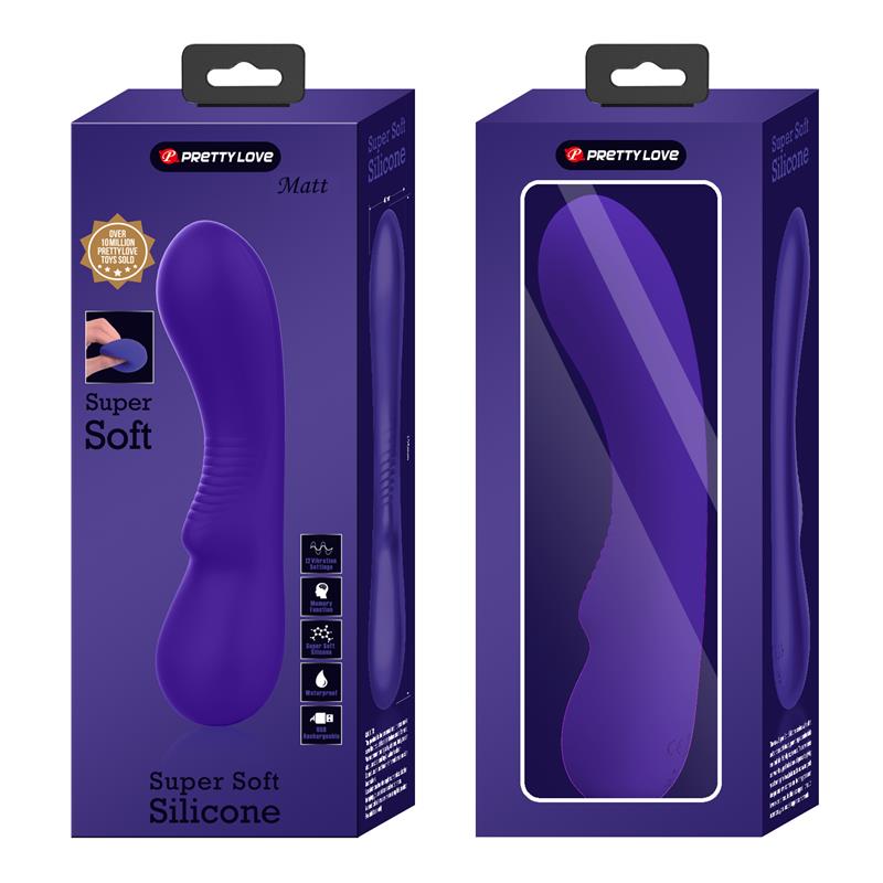 Prescott Vibrador Silicona Lilac - Imagen 12