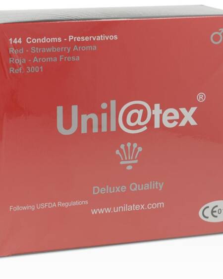 Preservativos Rojo-Fresa 144 Unidades