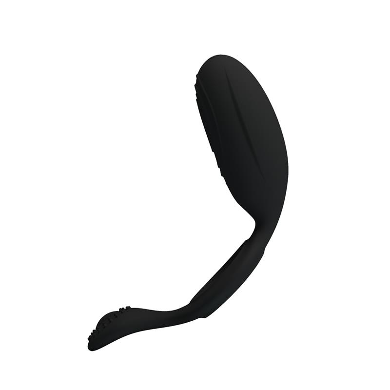 Pretty Love Anillo Vibrador Ethel Color Negro - Imagen 3