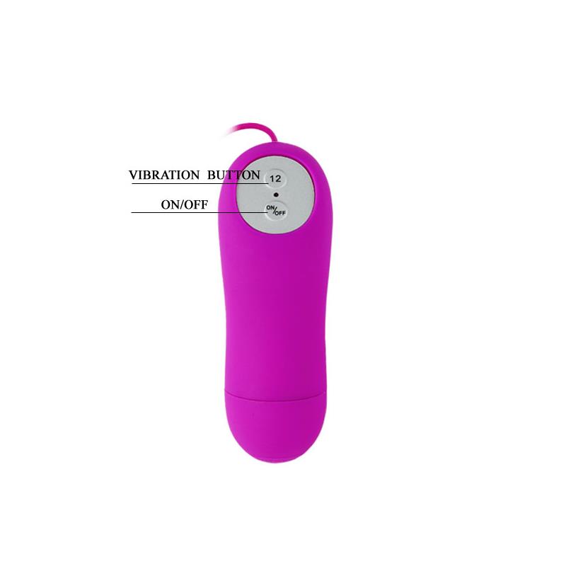 Pretty Love Huevo Vibrador Eunice Color Púrpu CL70 - Imagen 4