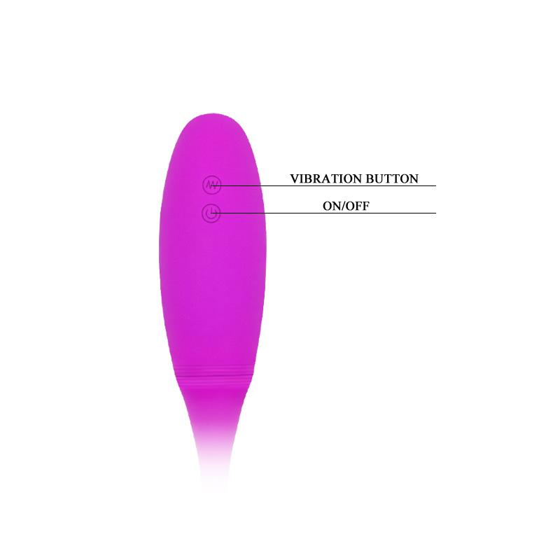 Pretty Love Huevo Vibrador Snaky Color Rosa - Imagen 4