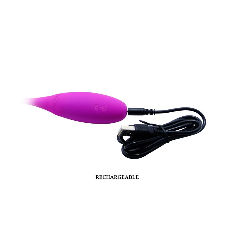 Pretty Love Huevo Vibrador Snaky Color Rosa - Imagen 5