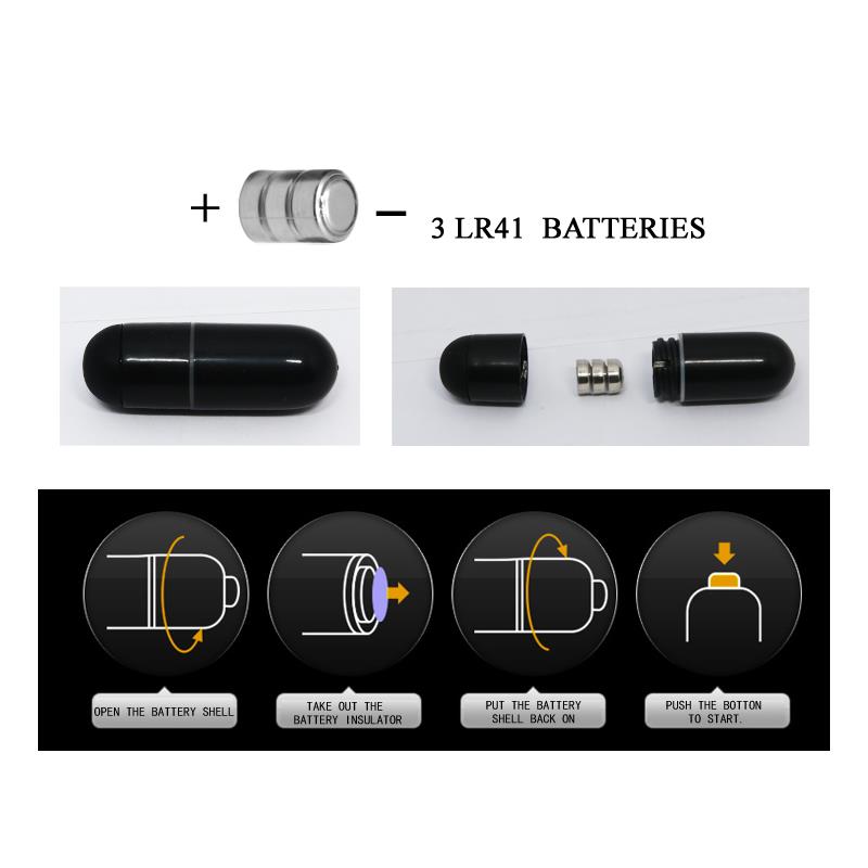 Pretty Love Jaula con Bala Vibradora 14 cm Color Negro - Imagen 7