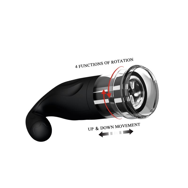 Pretty Love Masturbador Breton Negro - Imagen 5