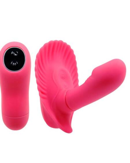 Pretty Love Vibrador a Control Remoto Fancy Clamshell Color Rosa