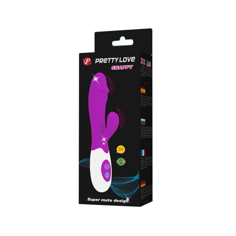 Pretty Love Vibrador Snappy Color Púrpura - Imagen 7