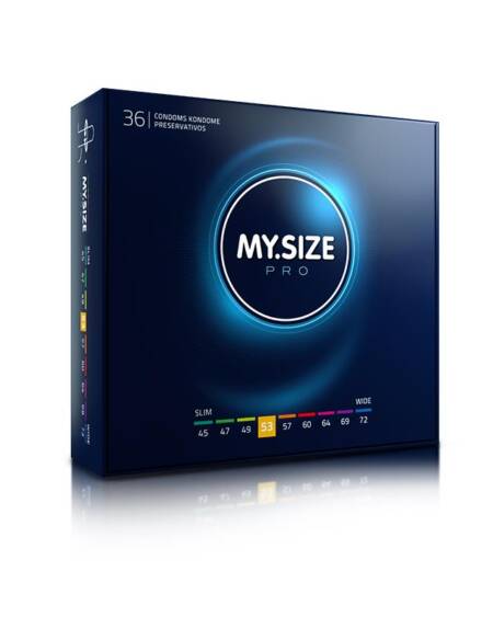 Pro Preservativos Talla 53 Caja de 36 Uds