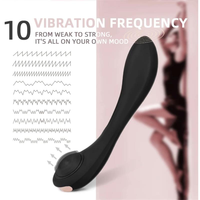 Pulsar Vibrador con Pulsación y Esqueleto Articulado Silicona USB - Imagen 11