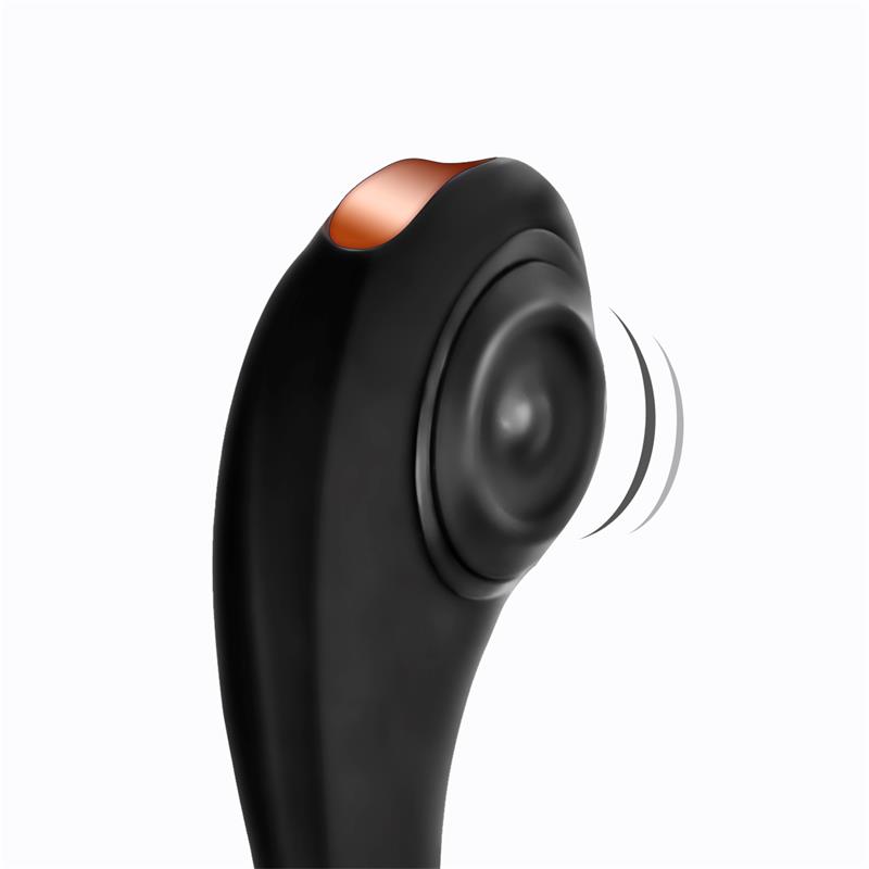 Pulsar Vibrador con Pulsación y Esqueleto Articulado Silicona USB - Imagen 6