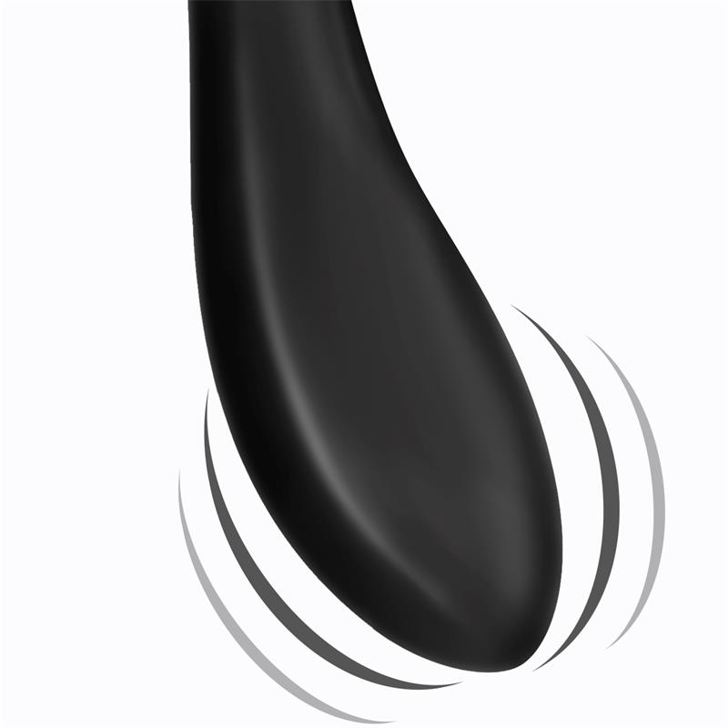 Pulsar Vibrador con Pulsación y Esqueleto Articulado Silicona USB - Imagen 7