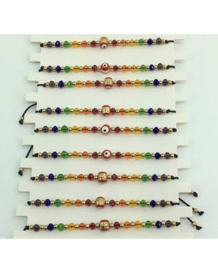 Pulsera Pequeña Ojo Turco Bandera LGBT+