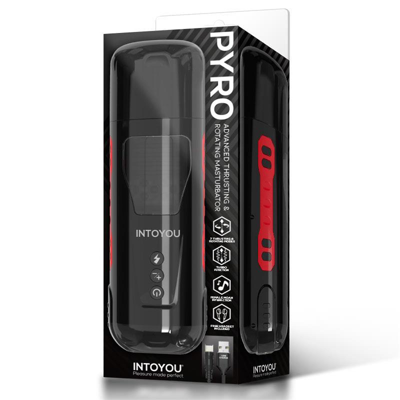 Pyro Masturbador Advanced con Thrusting, Rotación y Gemidos - Imagen 9