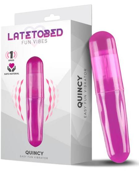 Quincy Bala Vibradora Easy Fun Púrpura